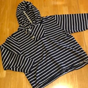 Hanna Andersson striped hoodie